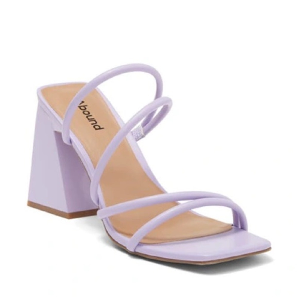 Abound Austyn Strappy Block Heel in Light Purple